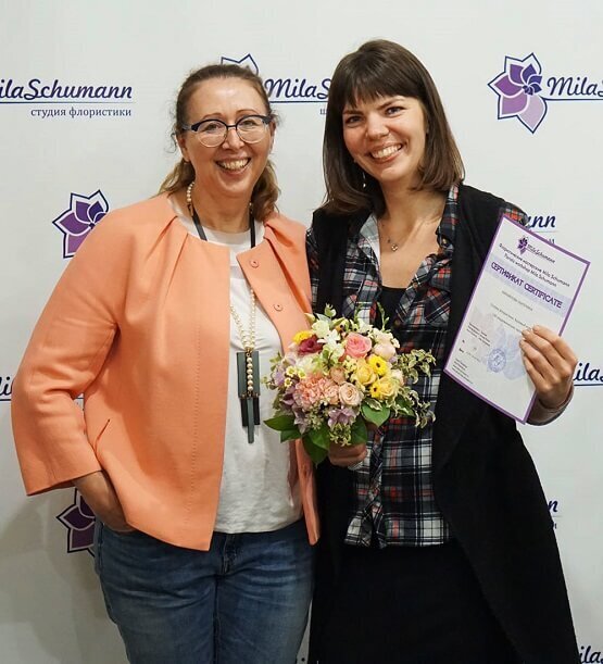 Курсы флористики СПб | Школа Милы Шуманн